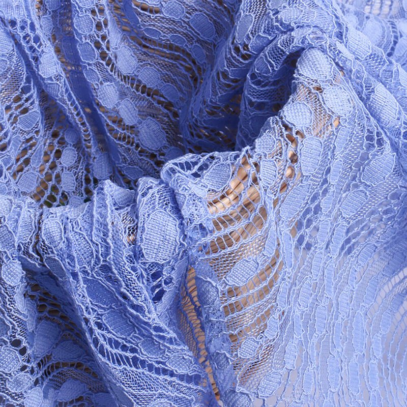 Lace Fabric Dress Stripe Polyester for Women's Wear Wholesale Supplier 5